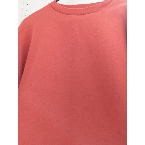 Zara women's salmon/red long sleeve sweatshirt size medium - Picture 3 of 5